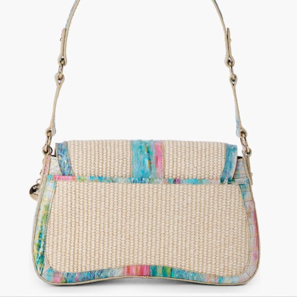 SOLD OUT! Brahmin Nerida Shoulder Bag - Beautiful turquoise! - Picture 2 of 5